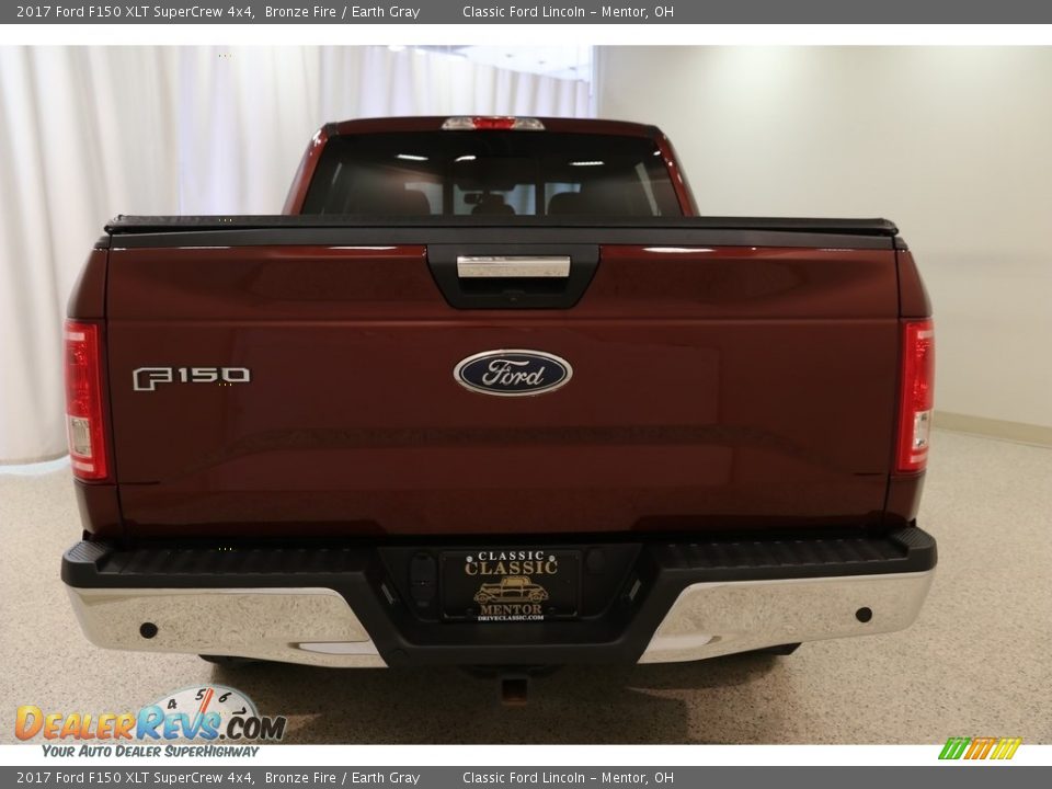 2017 Ford F150 XLT SuperCrew 4x4 Bronze Fire / Earth Gray Photo #21