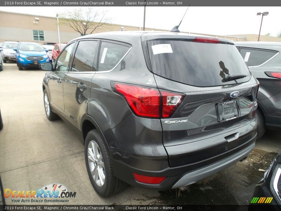 2019 Ford Escape SE Magnetic / Chromite Gray/Charcoal Black Photo #3