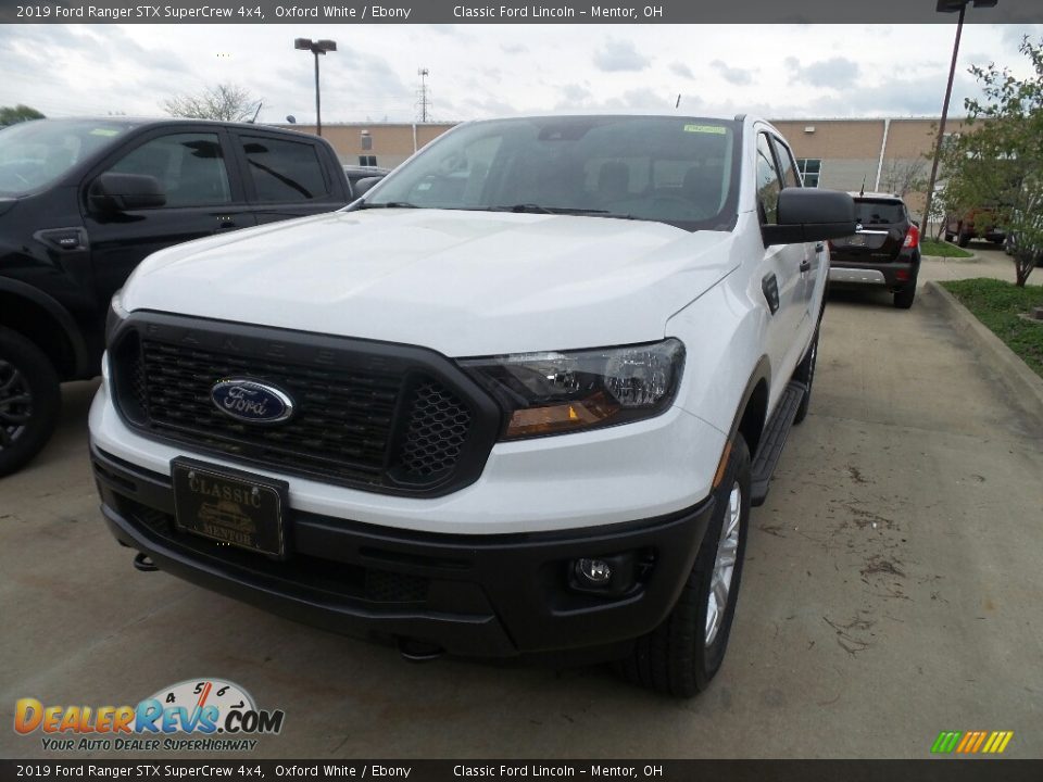 2019 Ford Ranger STX SuperCrew 4x4 Oxford White / Ebony Photo #1