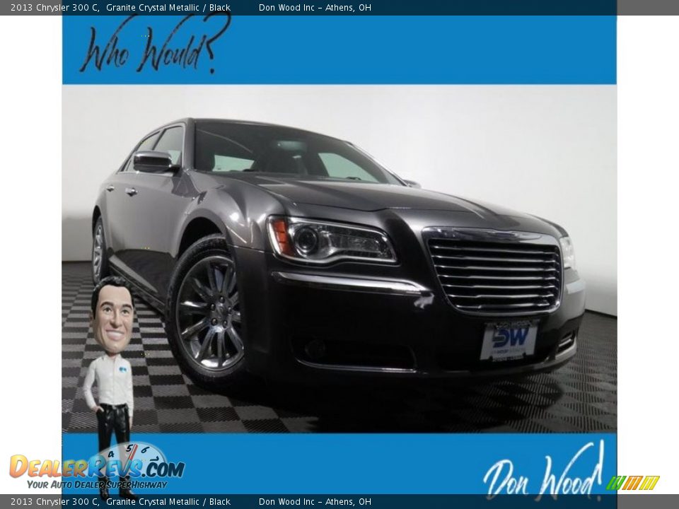 2013 Chrysler 300 C Granite Crystal Metallic / Black Photo #1