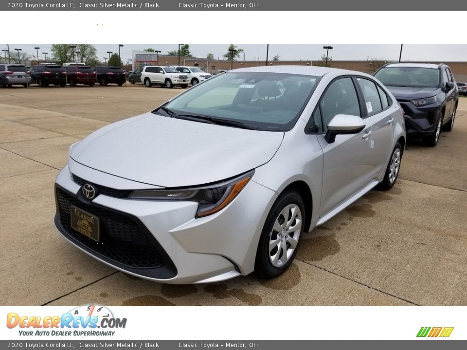 2020 Toyota Corolla LE Classic Silver Metallic / Black Photo #1
