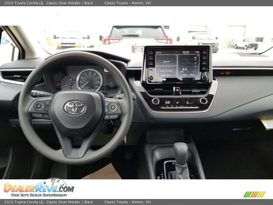 2020 Toyota Corolla LE Classic Silver Metallic / Black Photo #4