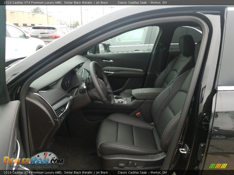 2019 Cadillac XT4 Premium Luxury AWD Stellar Black Metallic / Jet Black Photo #3