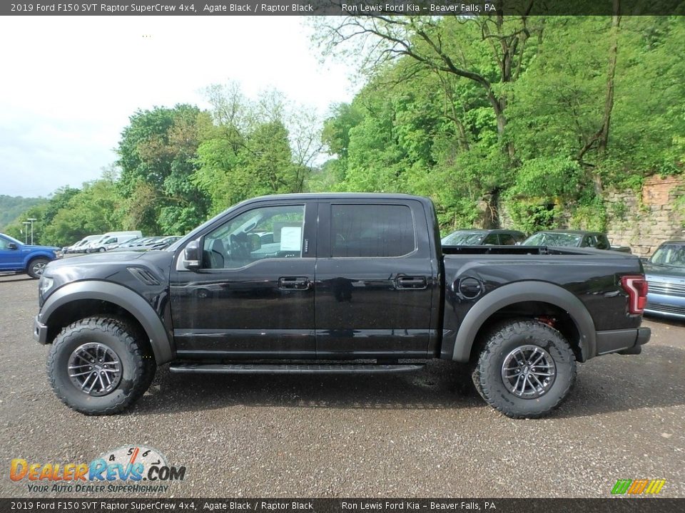 Agate Black 2019 Ford F150 SVT Raptor SuperCrew 4x4 Photo #5