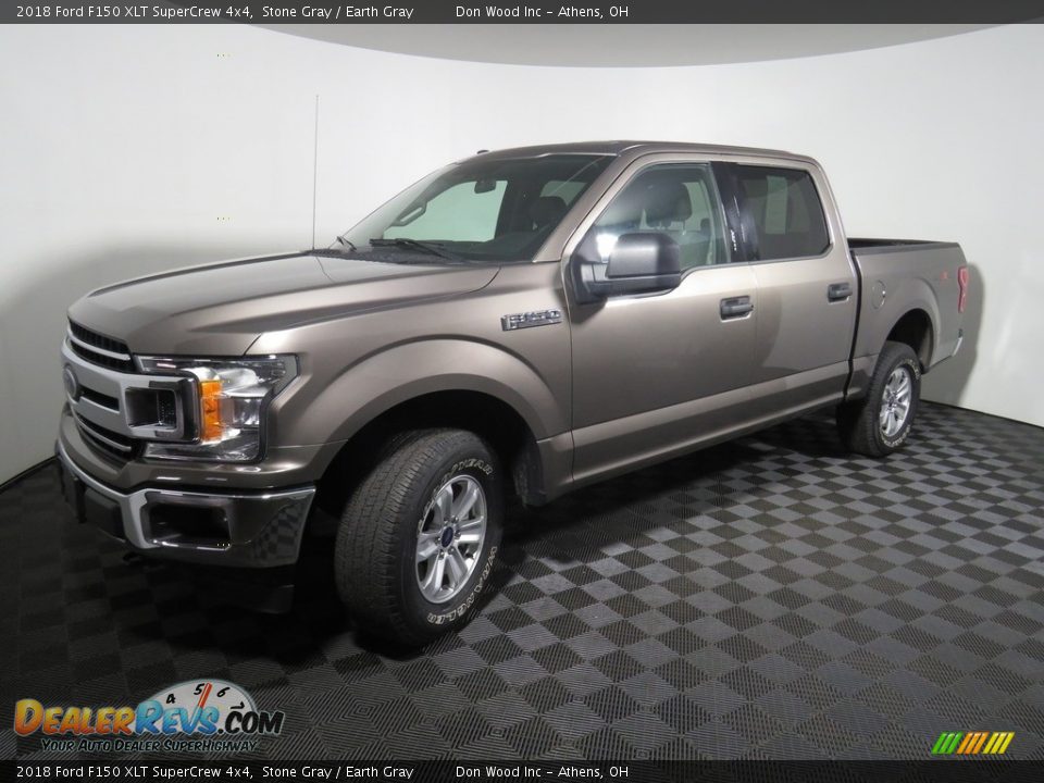 2018 Ford F150 XLT SuperCrew 4x4 Stone Gray / Earth Gray Photo #5