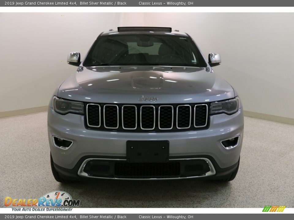 2019 Jeep Grand Cherokee Limited 4x4 Billet Silver Metallic / Black Photo #2