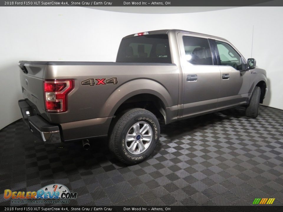 2018 Ford F150 XLT SuperCrew 4x4 Stone Gray / Earth Gray Photo #11