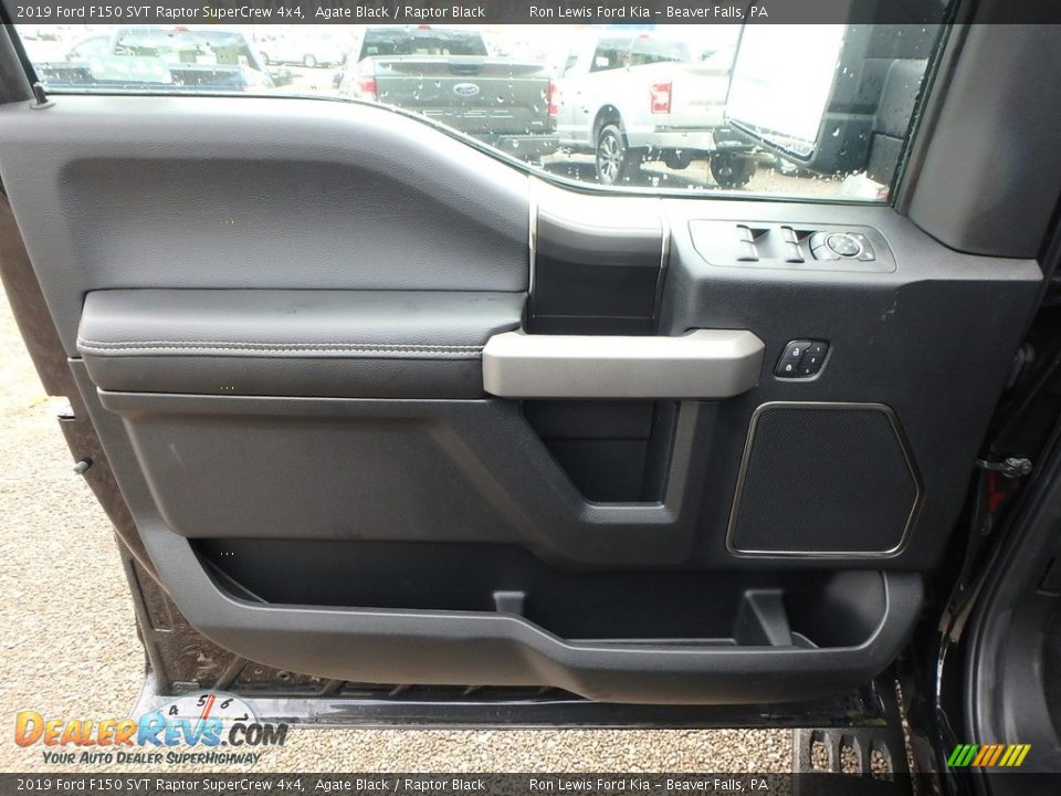 Door Panel of 2019 Ford F150 SVT Raptor SuperCrew 4x4 Photo #13