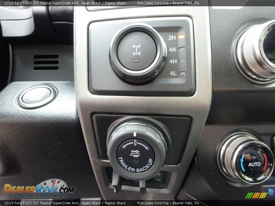 Controls of 2019 Ford F150 SVT Raptor SuperCrew 4x4 Photo #18