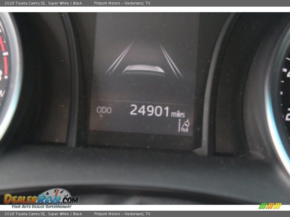2018 Toyota Camry SE Super White / Black Photo #29