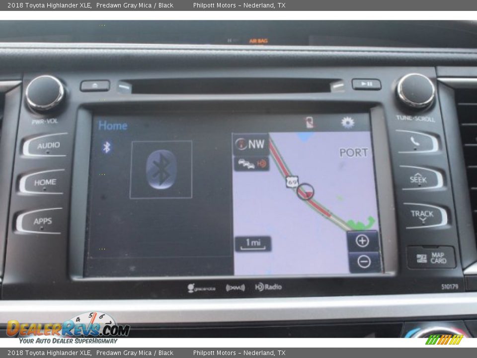 2018 Toyota Highlander XLE Predawn Gray Mica / Black Photo #14