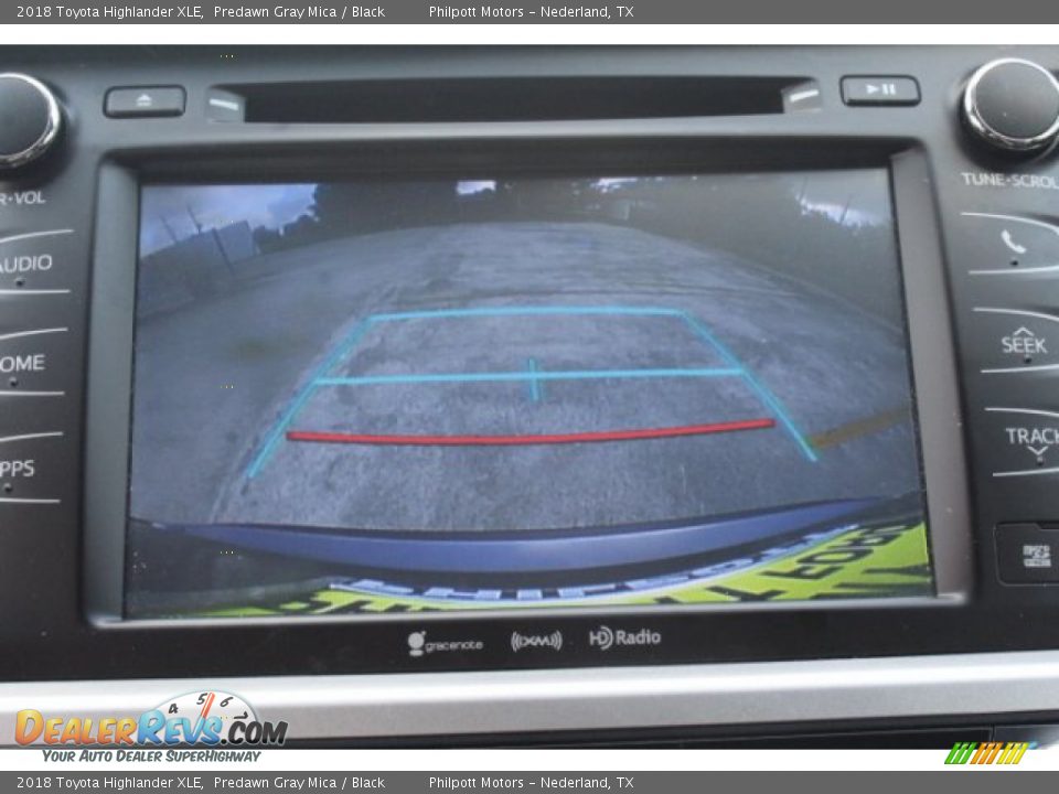 2018 Toyota Highlander XLE Predawn Gray Mica / Black Photo #16