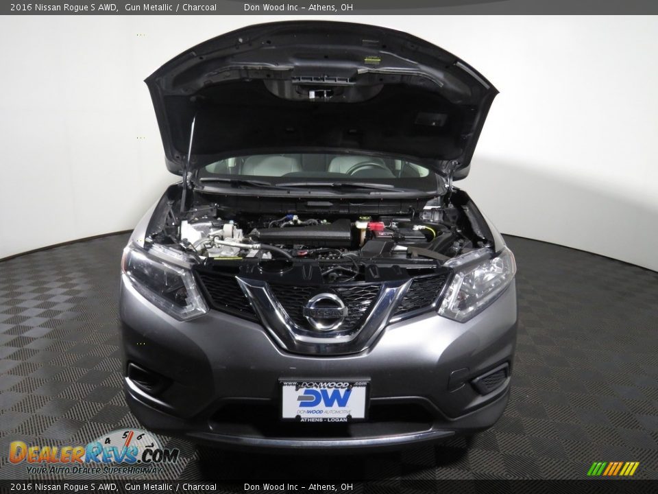 2016 Nissan Rogue S AWD Gun Metallic / Charcoal Photo #5