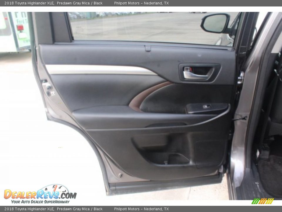 2018 Toyota Highlander XLE Predawn Gray Mica / Black Photo #20