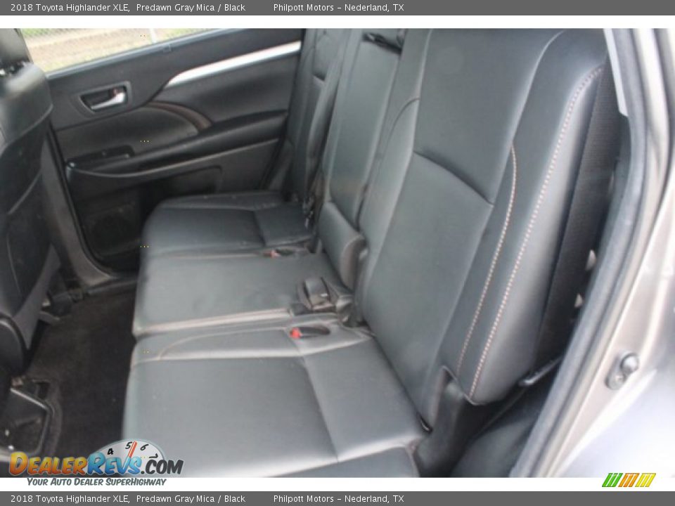 2018 Toyota Highlander XLE Predawn Gray Mica / Black Photo #21