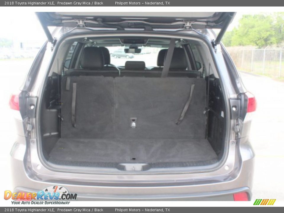 2018 Toyota Highlander XLE Predawn Gray Mica / Black Photo #24