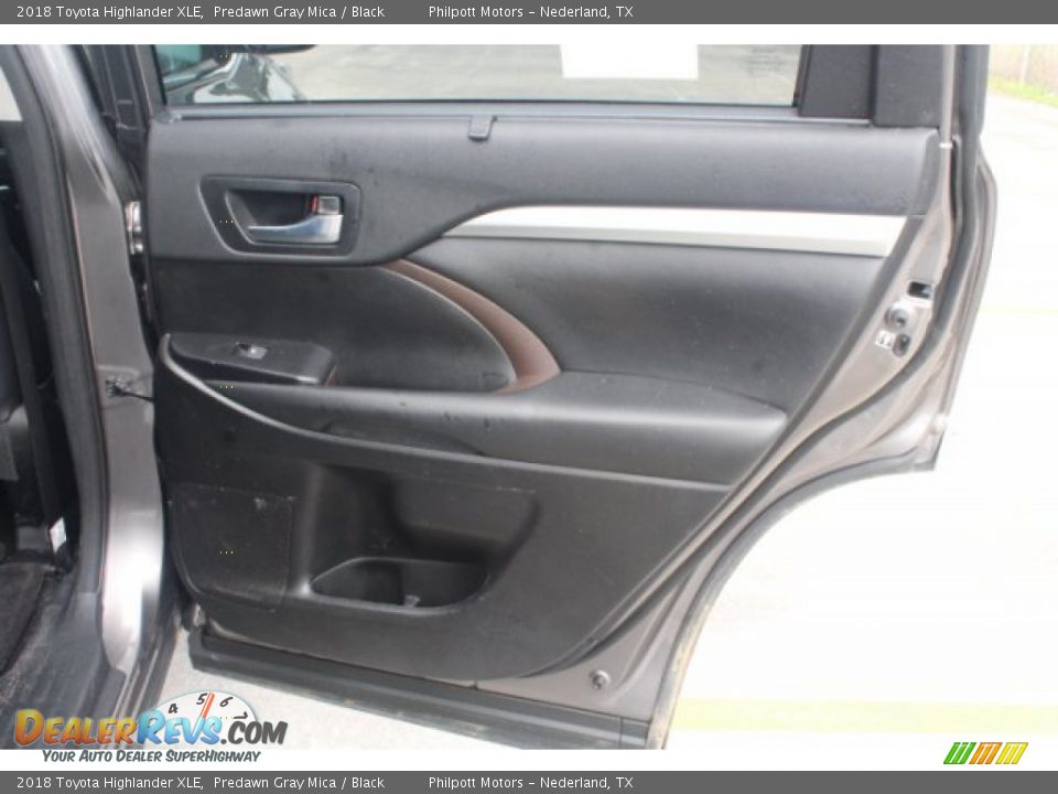 2018 Toyota Highlander XLE Predawn Gray Mica / Black Photo #26