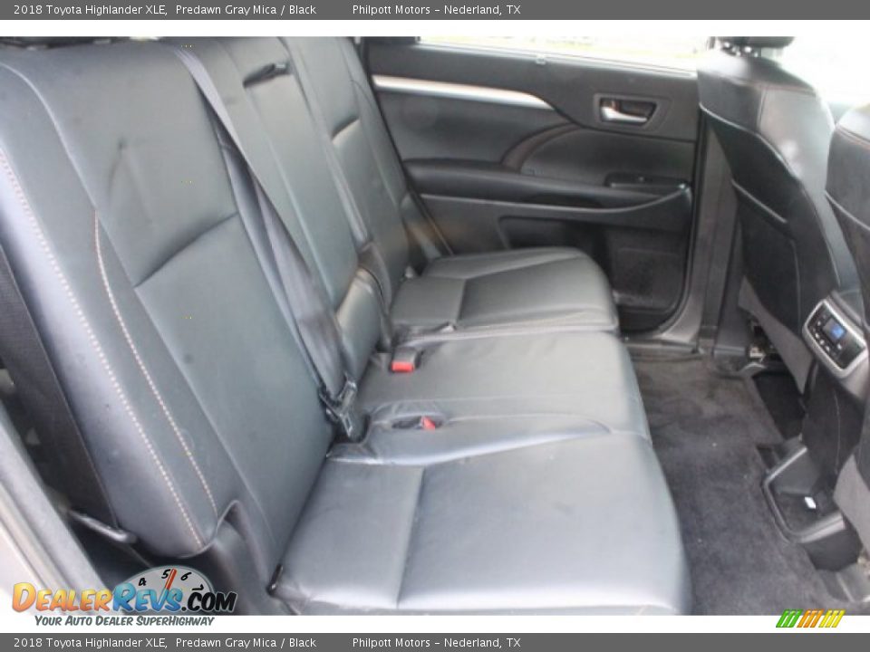 2018 Toyota Highlander XLE Predawn Gray Mica / Black Photo #27