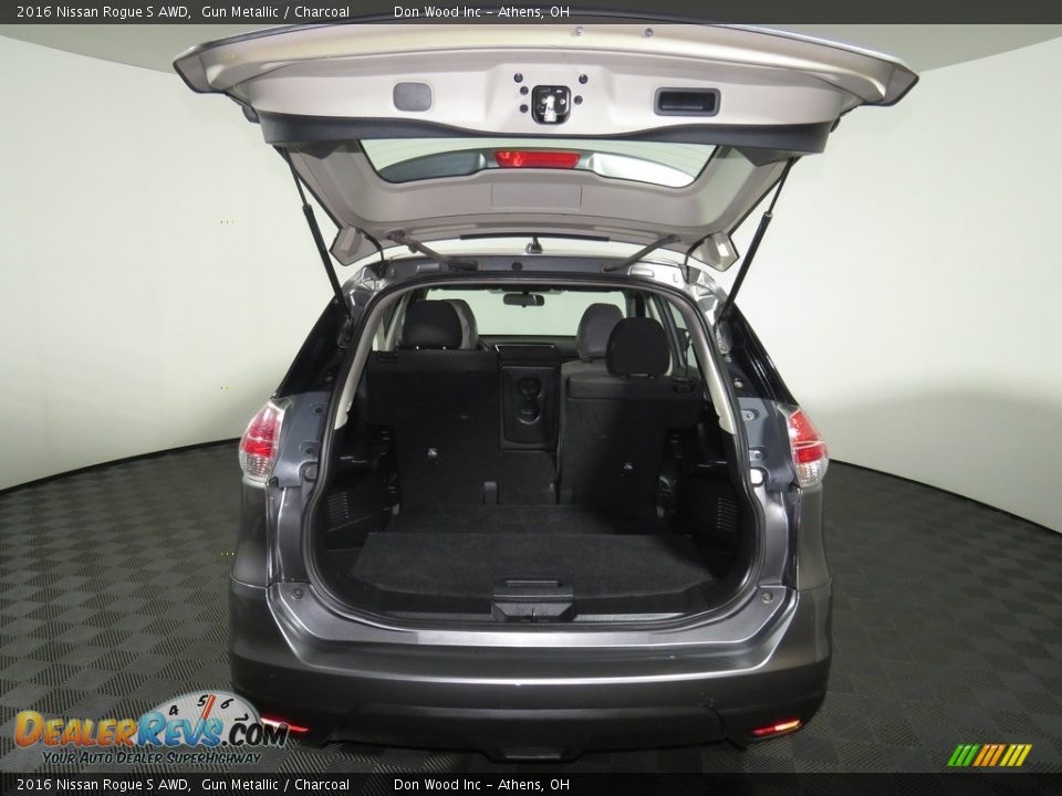 2016 Nissan Rogue S AWD Gun Metallic / Charcoal Photo #13