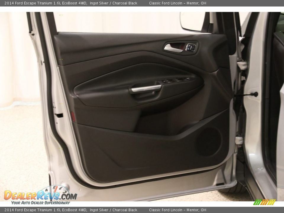 2014 Ford Escape Titanium 1.6L EcoBoost 4WD Ingot Silver / Charcoal Black Photo #4