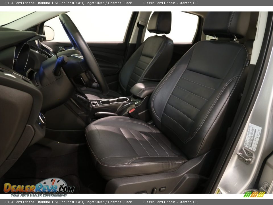 2014 Ford Escape Titanium 1.6L EcoBoost 4WD Ingot Silver / Charcoal Black Photo #5