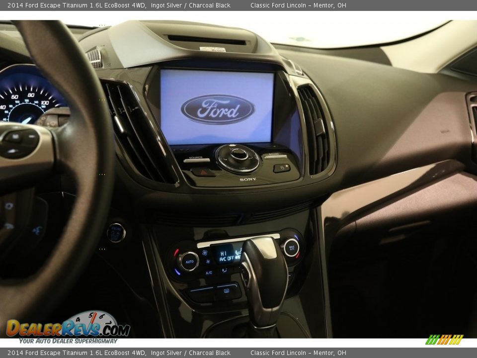 2014 Ford Escape Titanium 1.6L EcoBoost 4WD Ingot Silver / Charcoal Black Photo #9