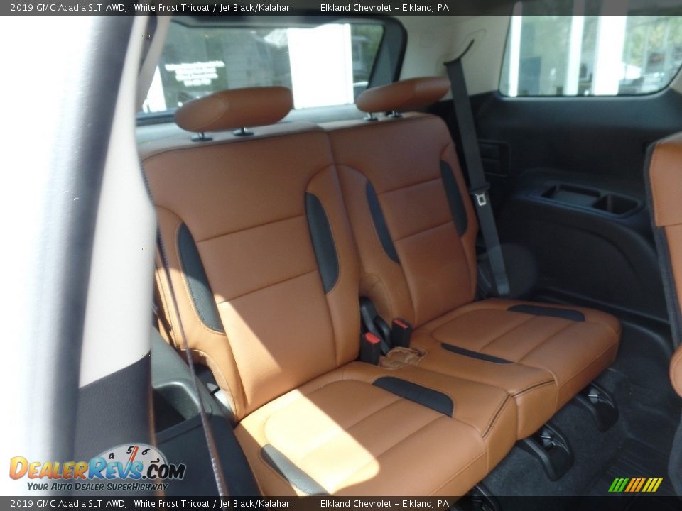2019 GMC Acadia SLT AWD White Frost Tricoat / Jet Black/Kalahari Photo #15
