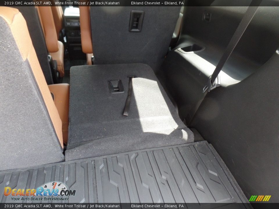 2019 GMC Acadia SLT AWD White Frost Tricoat / Jet Black/Kalahari Photo #18