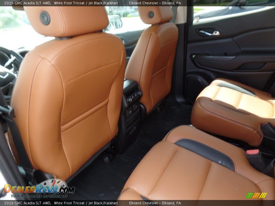 2019 GMC Acadia SLT AWD White Frost Tricoat / Jet Black/Kalahari Photo #20