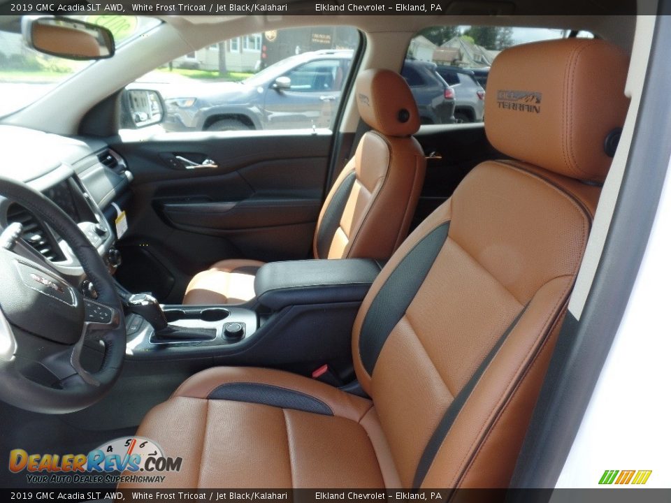 2019 GMC Acadia SLT AWD White Frost Tricoat / Jet Black/Kalahari Photo #22