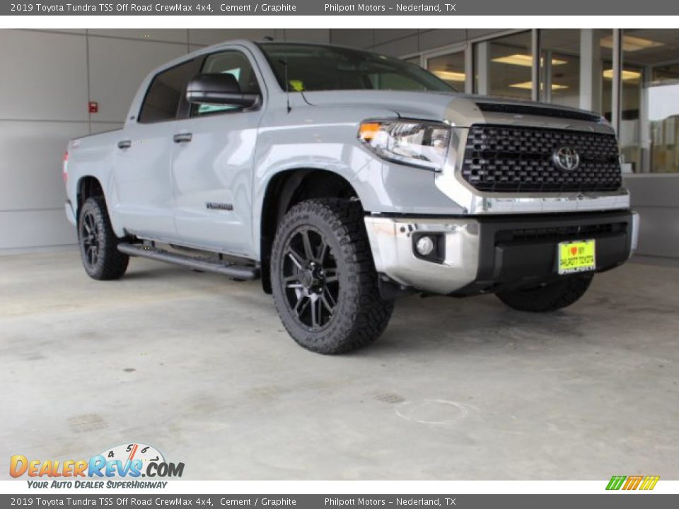 2019 Toyota Tundra TSS Off Road CrewMax 4x4 Cement / Graphite Photo #2