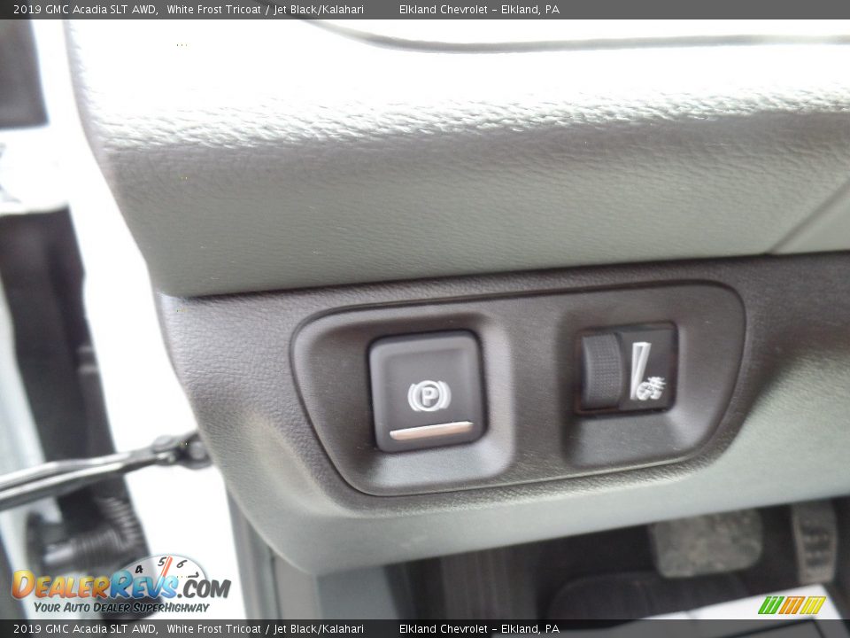 2019 GMC Acadia SLT AWD White Frost Tricoat / Jet Black/Kalahari Photo #29