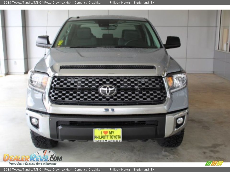 2019 Toyota Tundra TSS Off Road CrewMax 4x4 Cement / Graphite Photo #3