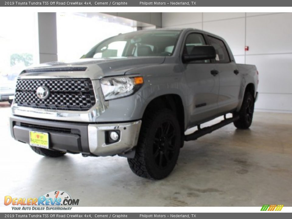 2019 Toyota Tundra TSS Off Road CrewMax 4x4 Cement / Graphite Photo #4