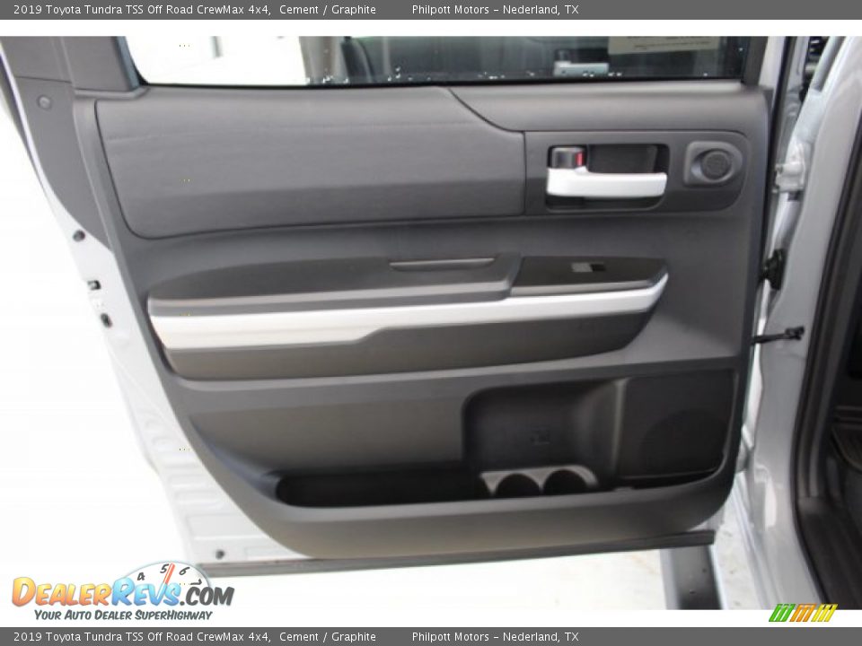 2019 Toyota Tundra TSS Off Road CrewMax 4x4 Cement / Graphite Photo #12