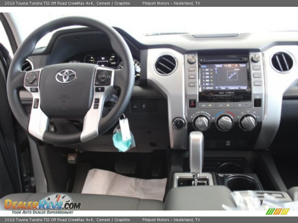 2019 Toyota Tundra TSS Off Road CrewMax 4x4 Cement / Graphite Photo #14