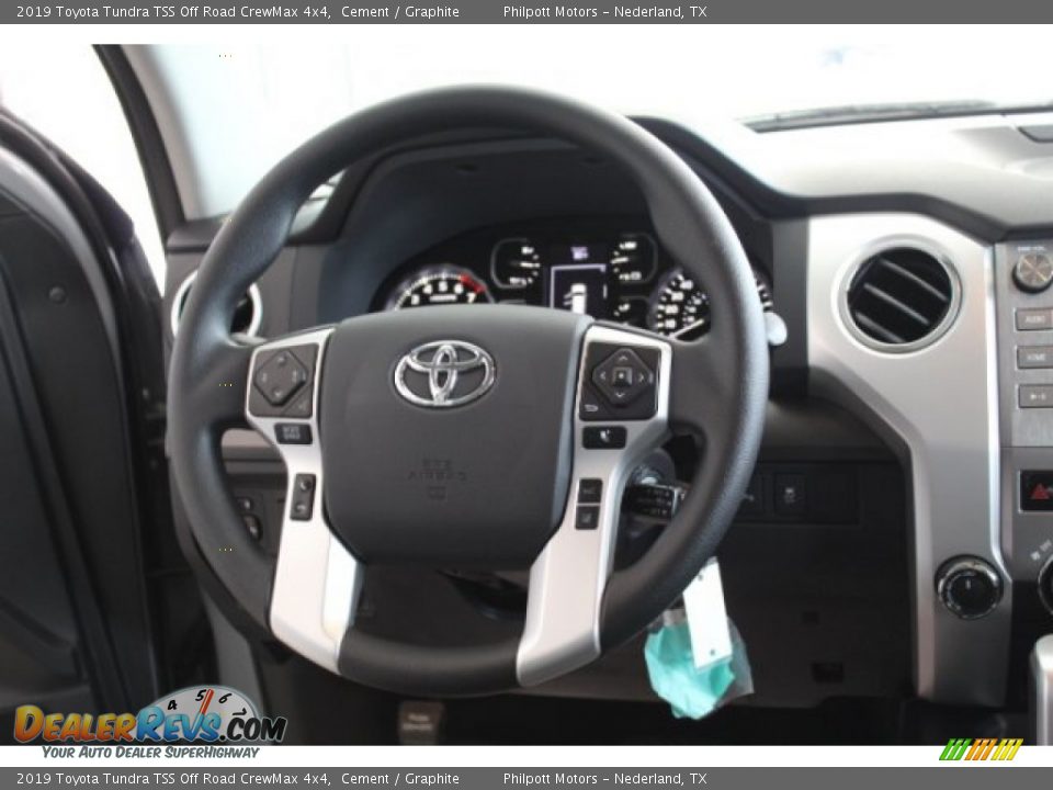 2019 Toyota Tundra TSS Off Road CrewMax 4x4 Cement / Graphite Photo #15