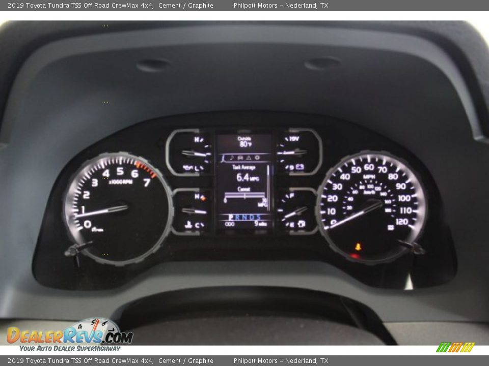 2019 Toyota Tundra TSS Off Road CrewMax 4x4 Cement / Graphite Photo #17