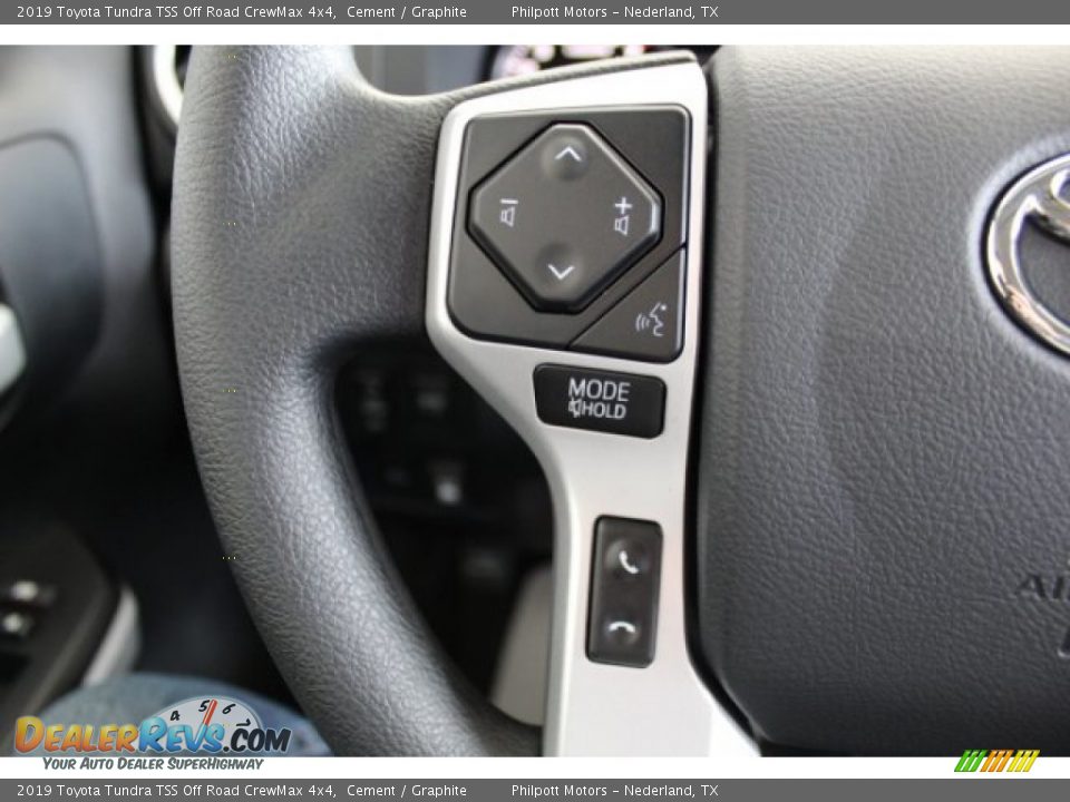 2019 Toyota Tundra TSS Off Road CrewMax 4x4 Cement / Graphite Photo #18