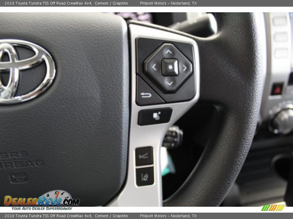 2019 Toyota Tundra TSS Off Road CrewMax 4x4 Cement / Graphite Photo #19