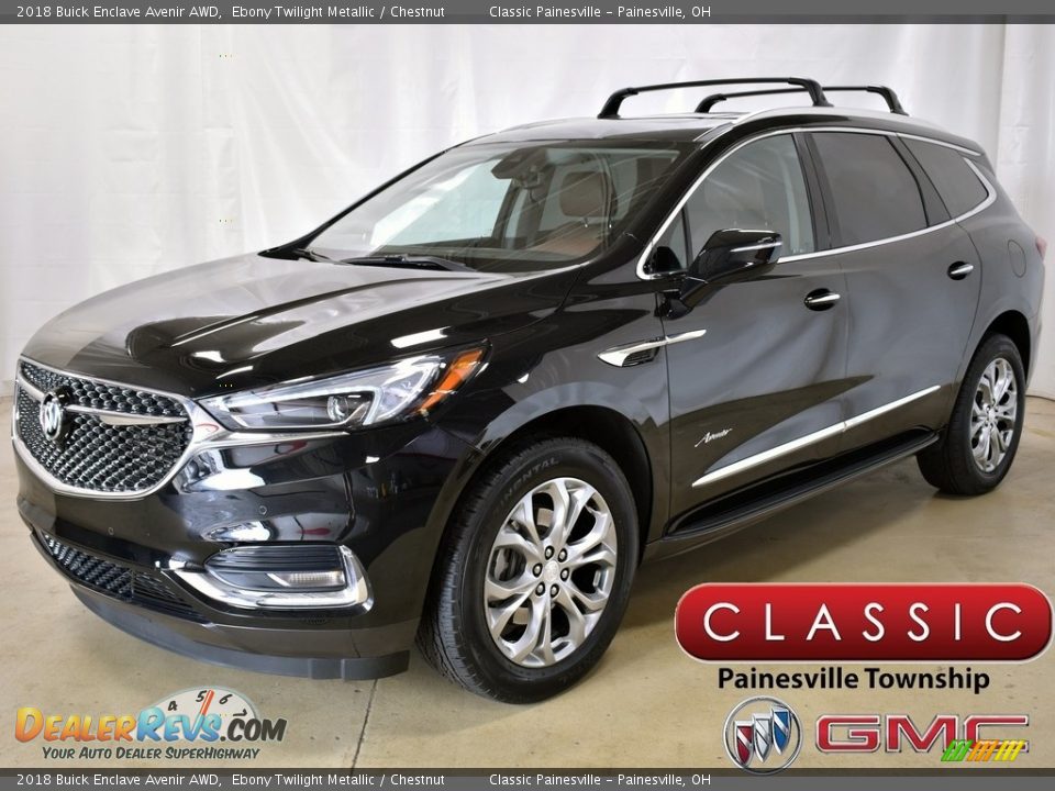 2018 Buick Enclave Avenir AWD Ebony Twilight Metallic / Chestnut Photo #1