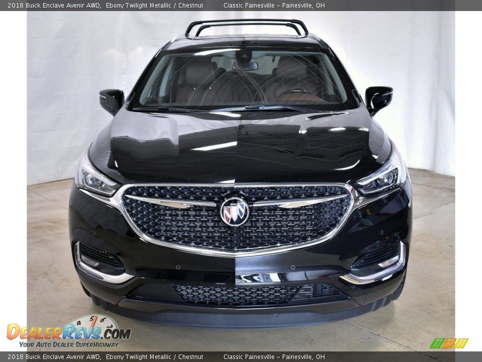 2018 Buick Enclave Avenir AWD Ebony Twilight Metallic / Chestnut Photo #4