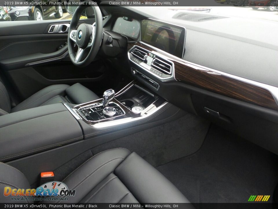 2019 BMW X5 xDrive50i Phytonic Blue Metallic / Black Photo #3