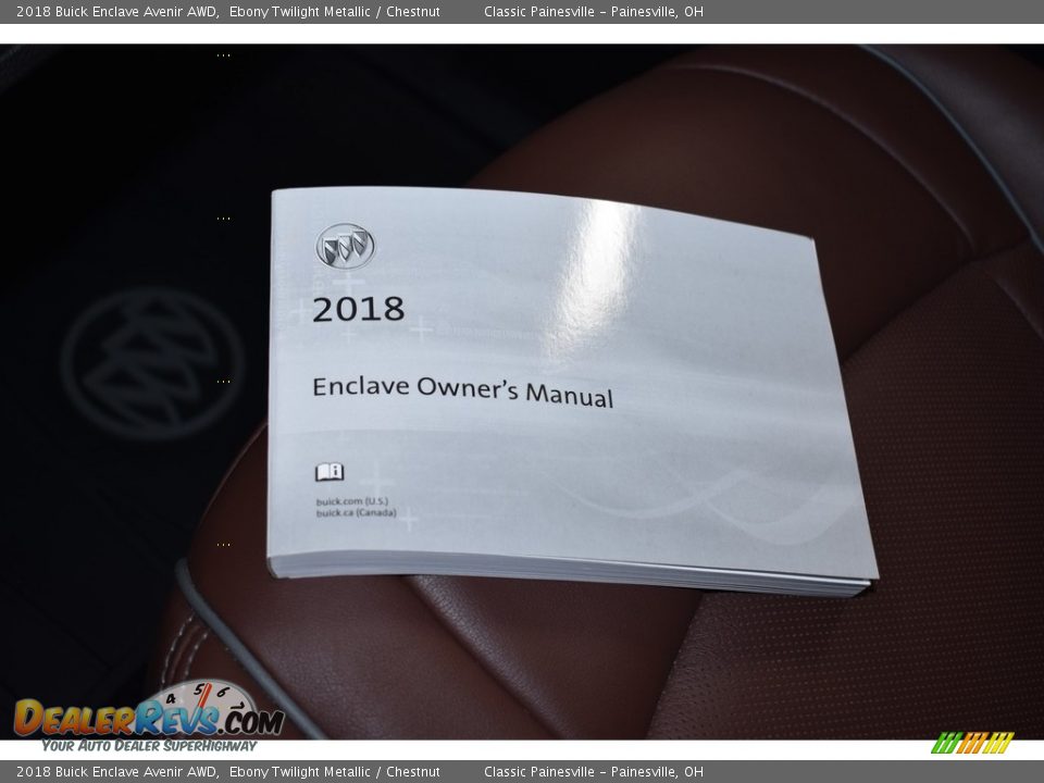 2018 Buick Enclave Avenir AWD Ebony Twilight Metallic / Chestnut Photo #19