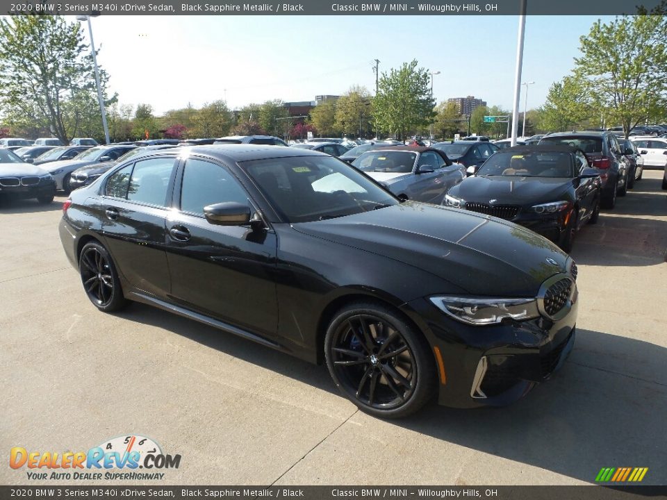 2020 BMW 3 Series M340i xDrive Sedan Black Sapphire Metallic / Black Photo #1