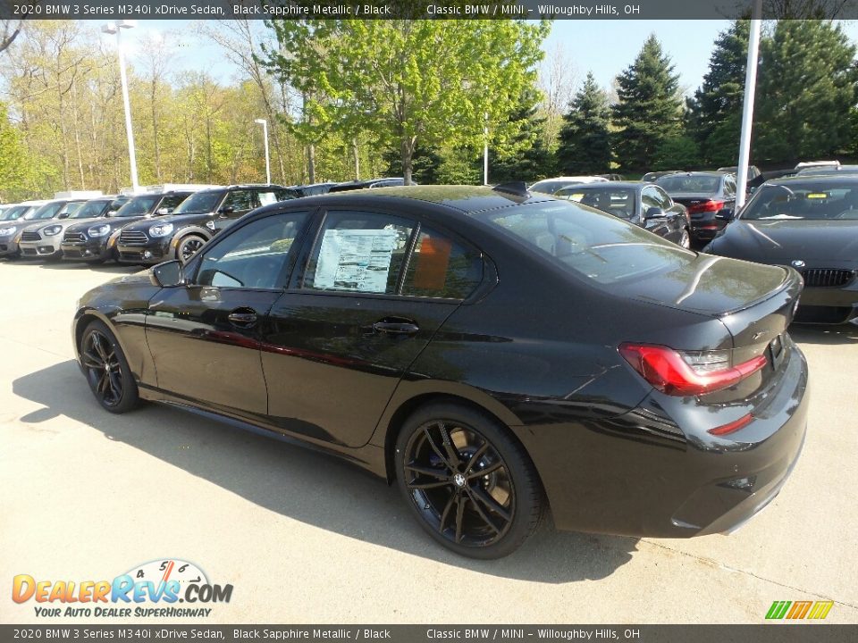 2020 BMW 3 Series M340i xDrive Sedan Black Sapphire Metallic / Black Photo #5