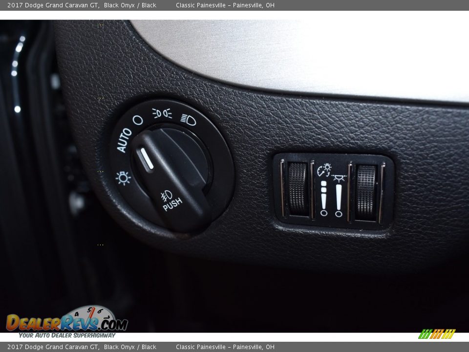 2017 Dodge Grand Caravan GT Black Onyx / Black Photo #12