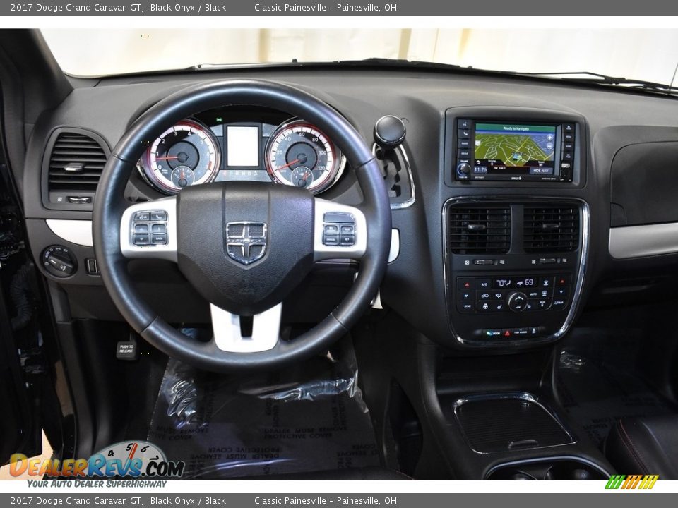 2017 Dodge Grand Caravan GT Black Onyx / Black Photo #13