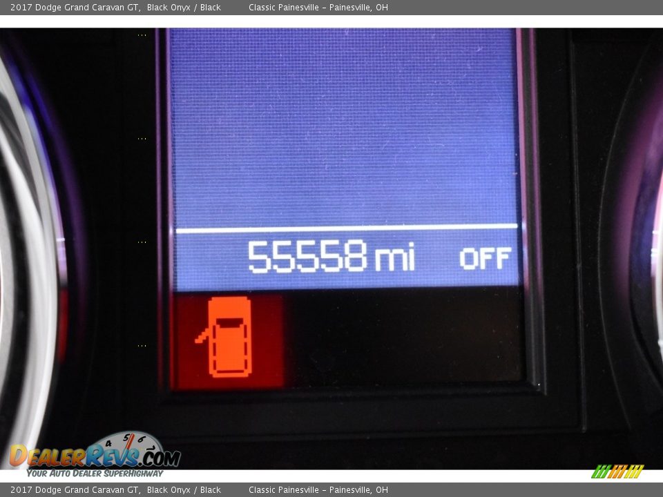 2017 Dodge Grand Caravan GT Black Onyx / Black Photo #16
