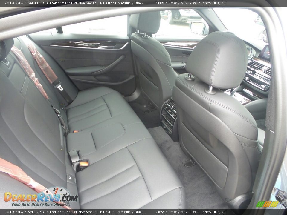 2019 BMW 5 Series 530e iPerformance xDrive Sedan Bluestone Metallic / Black Photo #4